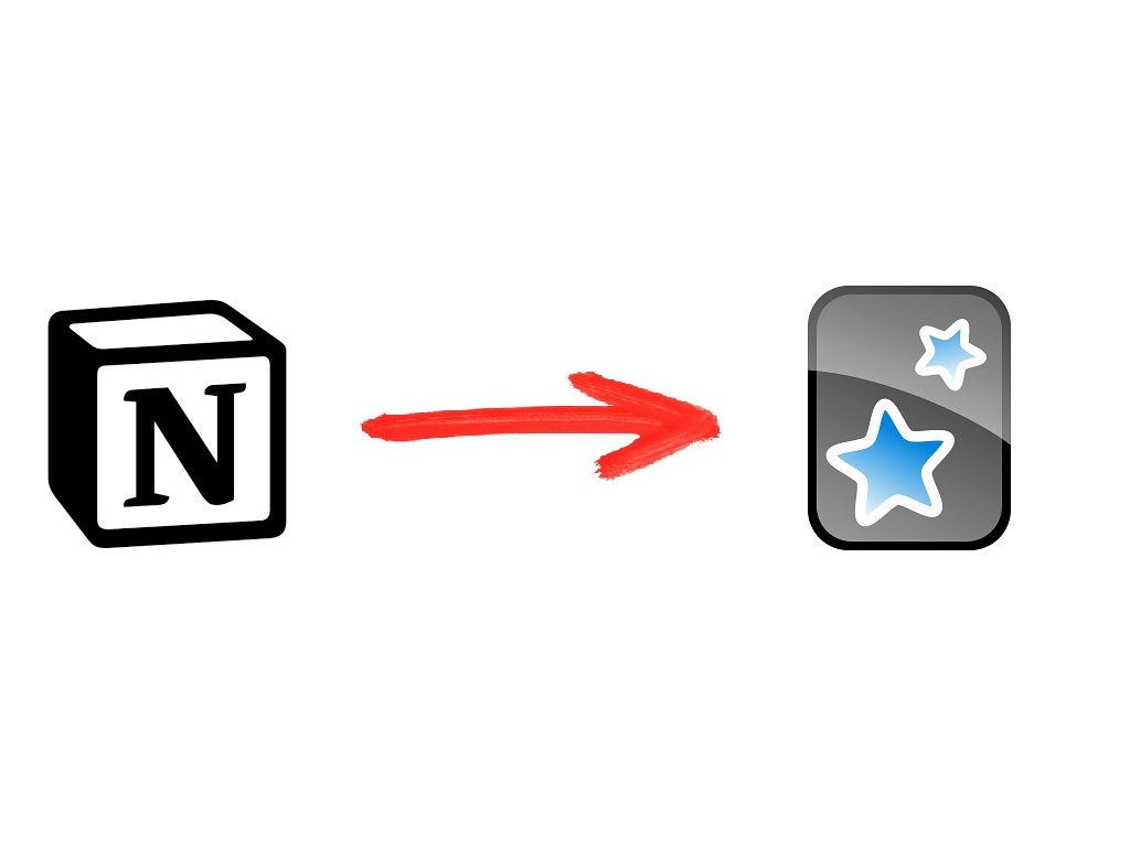 From notion to anki