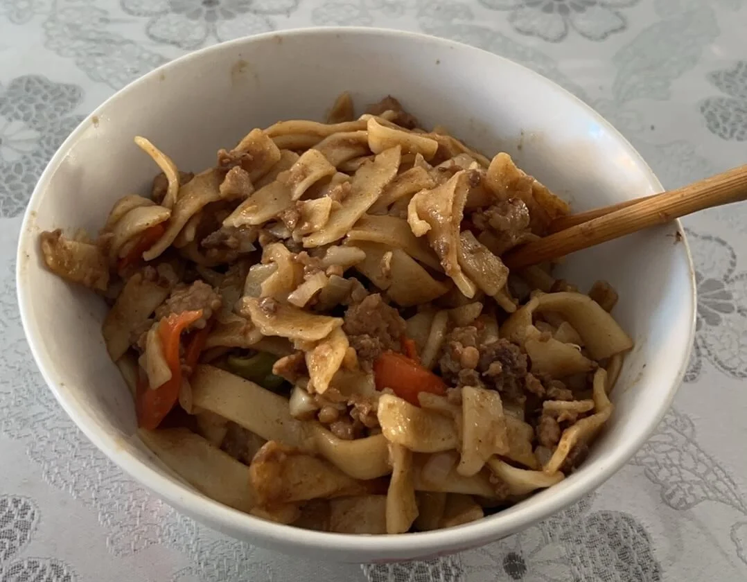 在我离开布里斯班的最后一天早晨，我的房东为我做了早餐